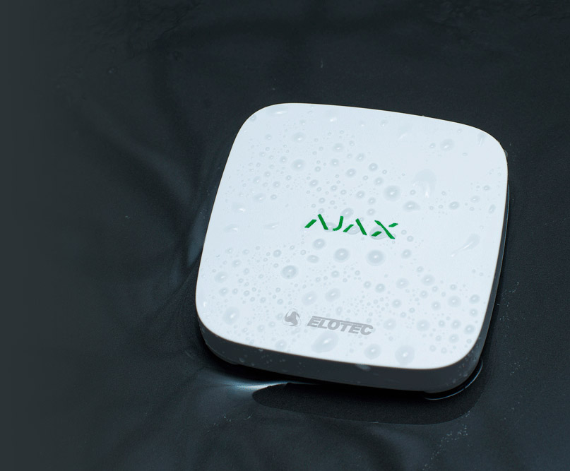 alarmlink elotec ajax vannlekkasje sensor lekkasje varsling