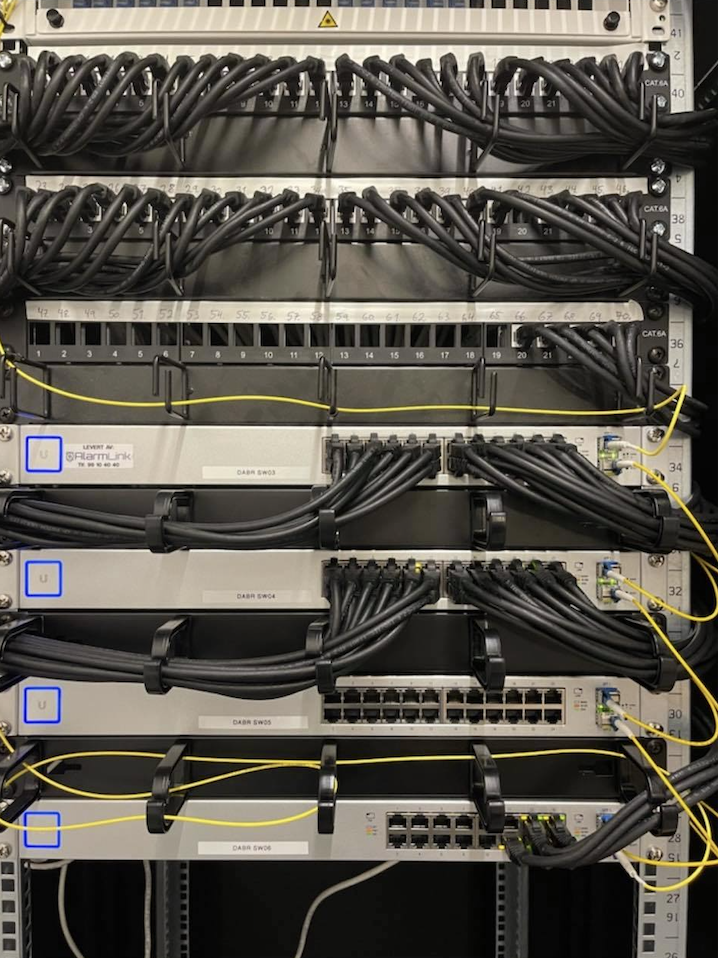 ekom datanettverk skap unifi