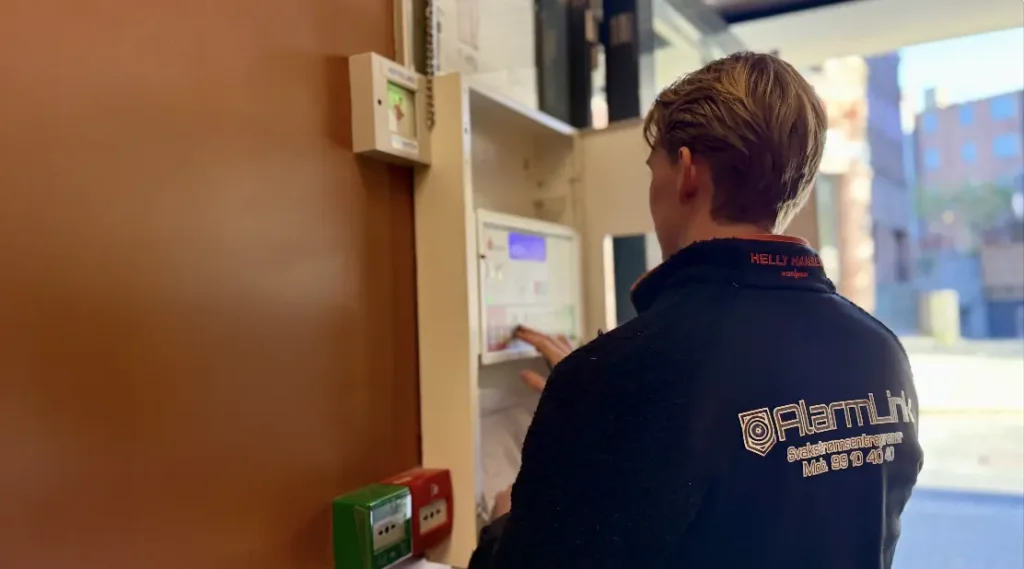 Alarmlink brannsikkerhet Brannsentral årskontroll