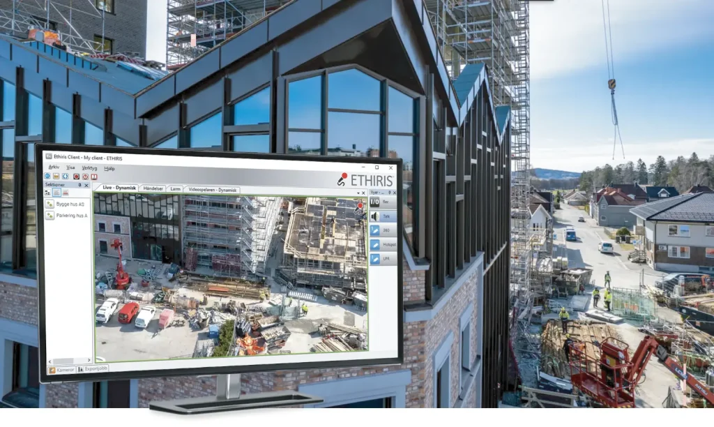 Alarmlink ethiris vms Betongbygg Safe4